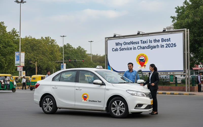Why OneNess Taxi Is the Best Cab Service in Chandigarh in 2026